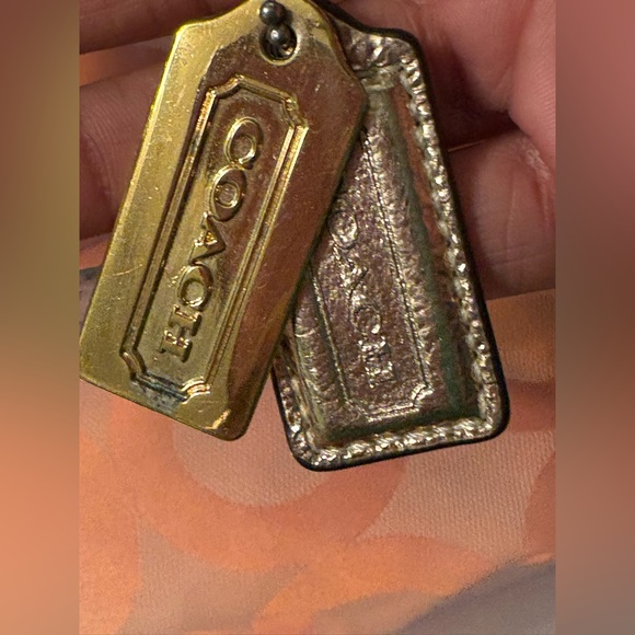 Coach Poppy Multicolor Madras Plaid Glam Shoulder Bag W/ Matching Wallet - Picture 3 of 16